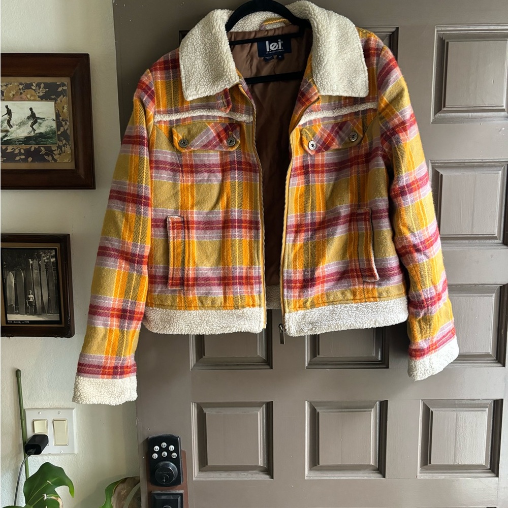 Vintage LEI flannel jacket